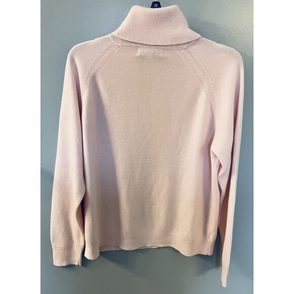 Karen Scott Pink Turtleneck Sweater Womens Sz Large Pullover - Picture 5 of 5